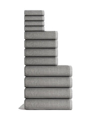 Sculpted Terry 12pc Move-In Towel Bundle