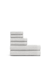 Supima® Waffle 6pc Bath Sheet Bundle