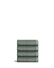 Sculpted Terry Face Towels