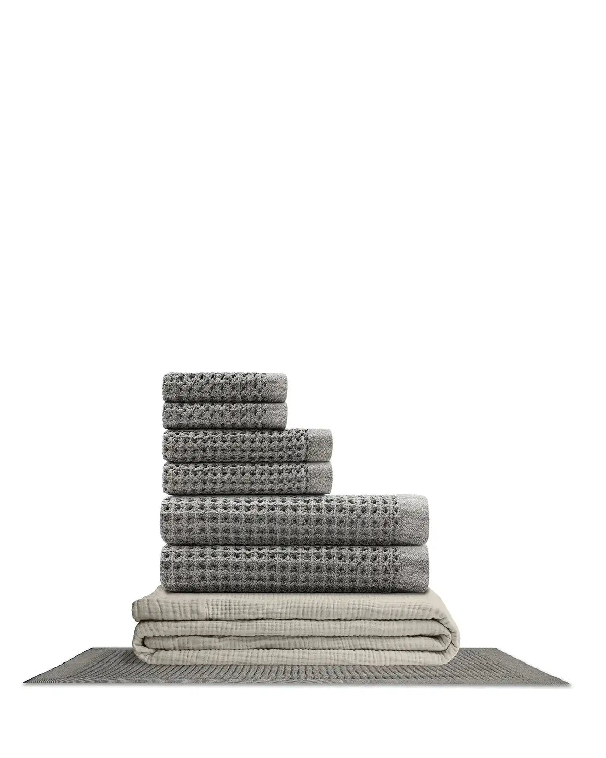 Supima® Waffle Complete Bathroom Bundle