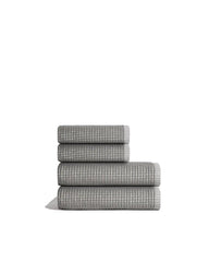 Sculpted Terry 4pc Towel Bundle