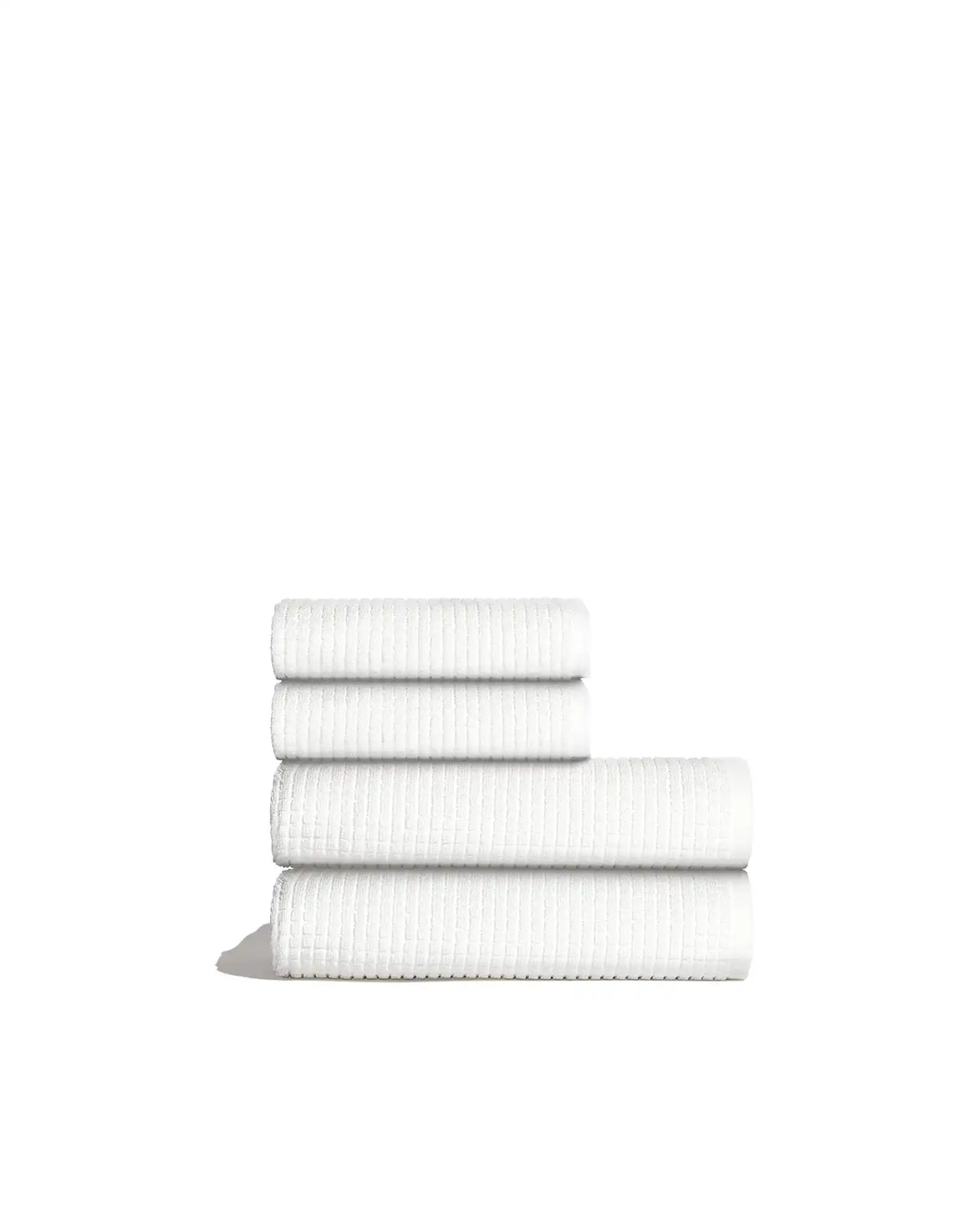 Sculpted Terry 4pc Towel Bundle