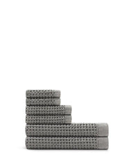 Supima® Waffle 6pc Bath Sheet Bundle