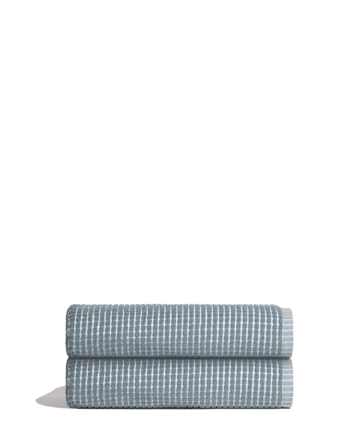 Sculpted Terry Bath Towels