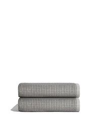 Sculpted Terry Bath Towels