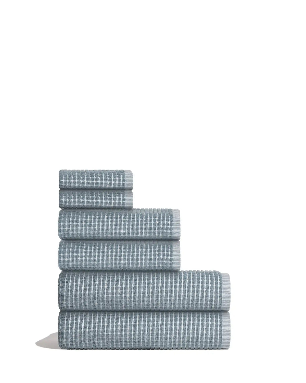 Sculpted Terry 6pc Towel Bundle
