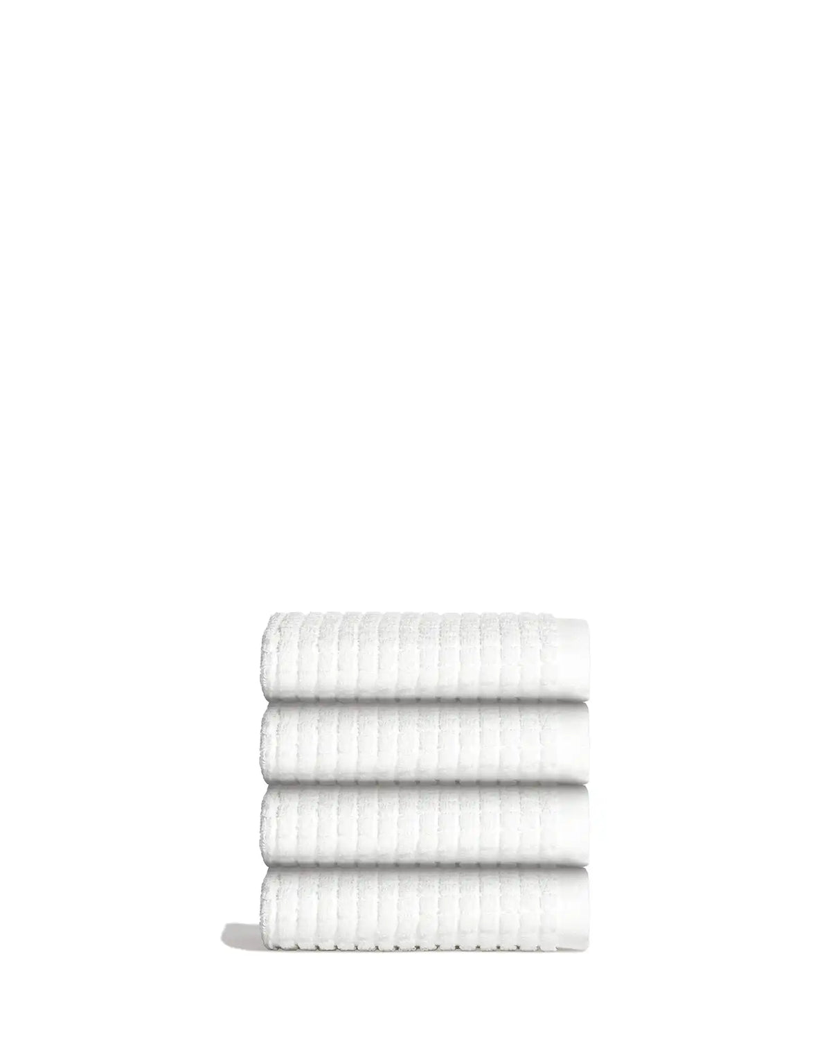 Sculpted Terry Face Towels