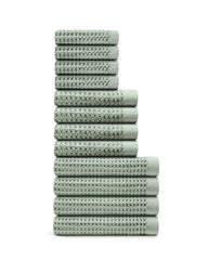 Supima® Waffle 12pc Bath Towel Move-In Bundle